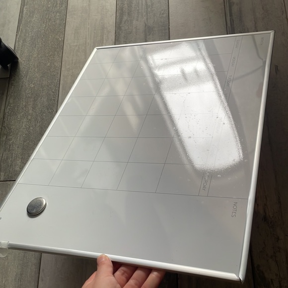 White Board Month Planner With notes Wall Mount Month Writing Water Marker Board - Picture 2 of 12